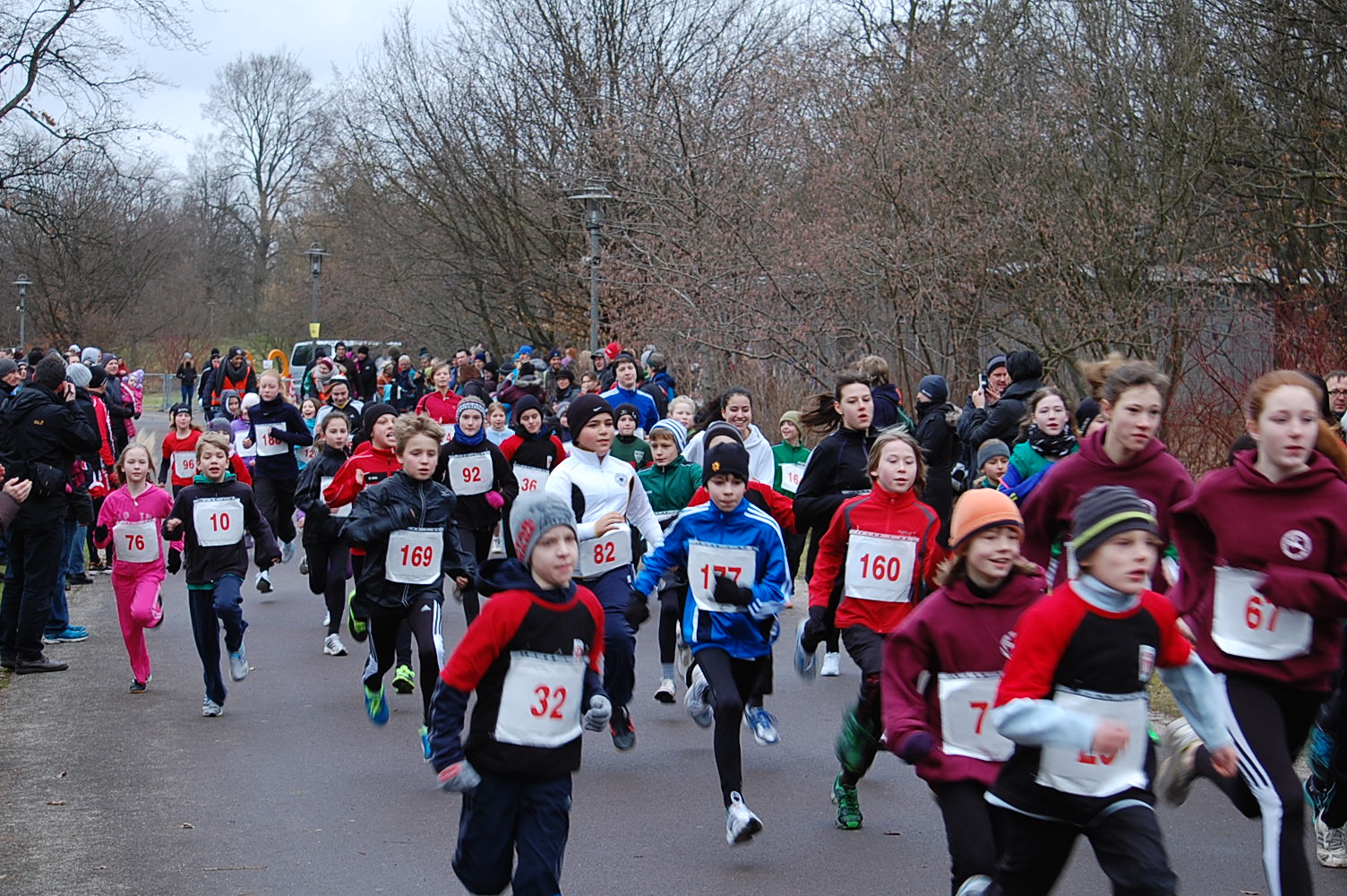 Ergebnisse vom 24. Lauf im Britzer Garten