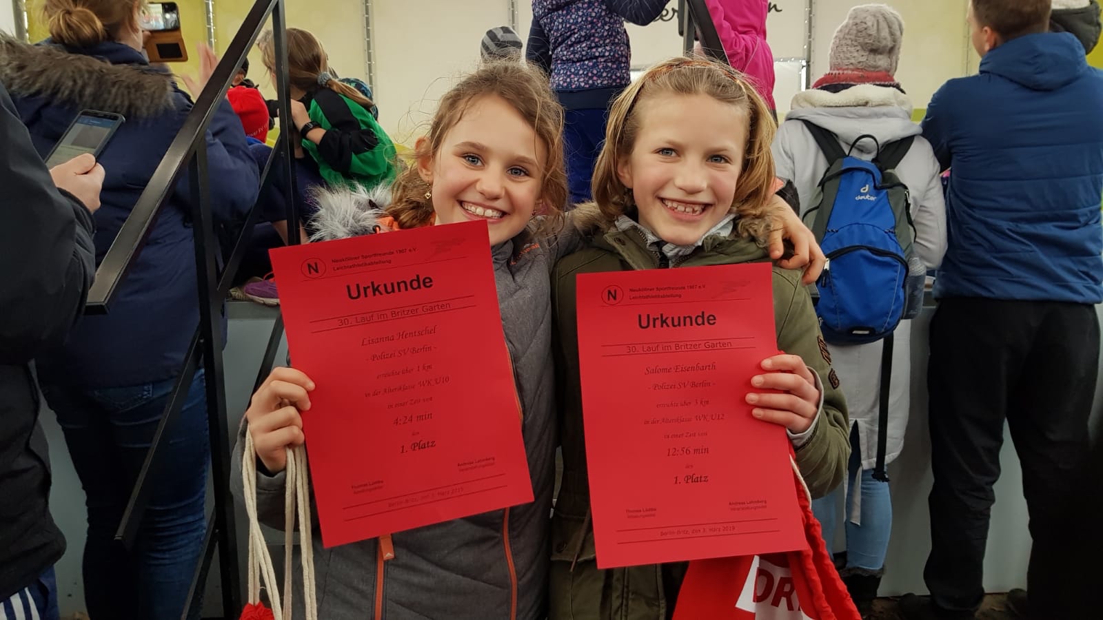 Ein Bericht von den Kindern der Leichtathletik Abteilung,  geschrieben von Sarah und Lisanna
